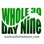 Whole 30 Day Nine, Paleo, Momspillsthebeans.com